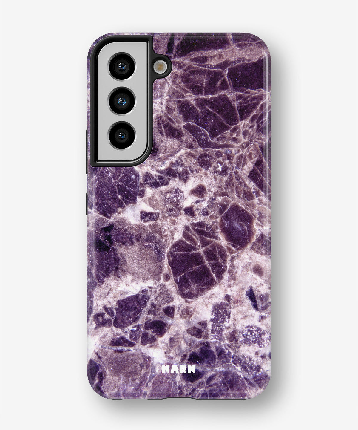 Samsung Galaxy S21 FE Tough Case – Purple Marble - View 1