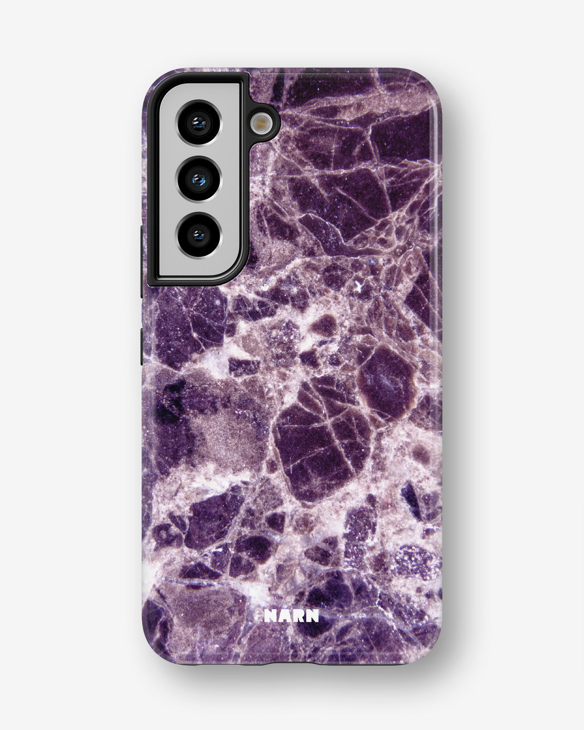 Samsung Galaxy S21 FE Tough Case – Purple Marble - View 1