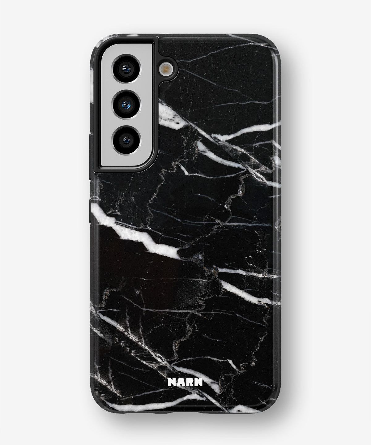 Samsung Galaxy S21 FE Tough Case – Black Marble - View 1