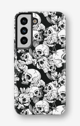 Samsung Galaxy S21 FE Tough Case – Skull Garden - View 1