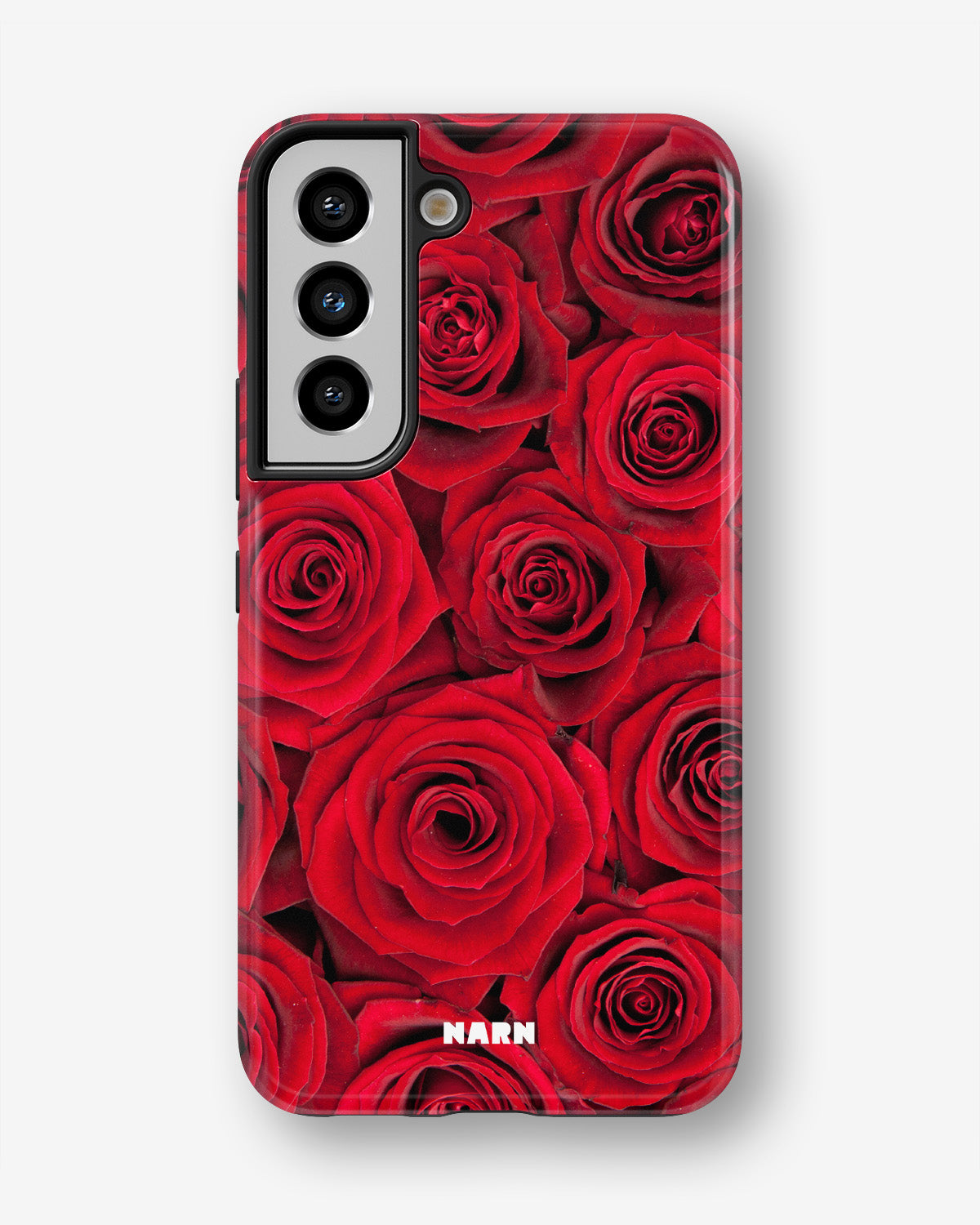 Samsung Galaxy S21 FE Tough Case – Red Roses - View 1