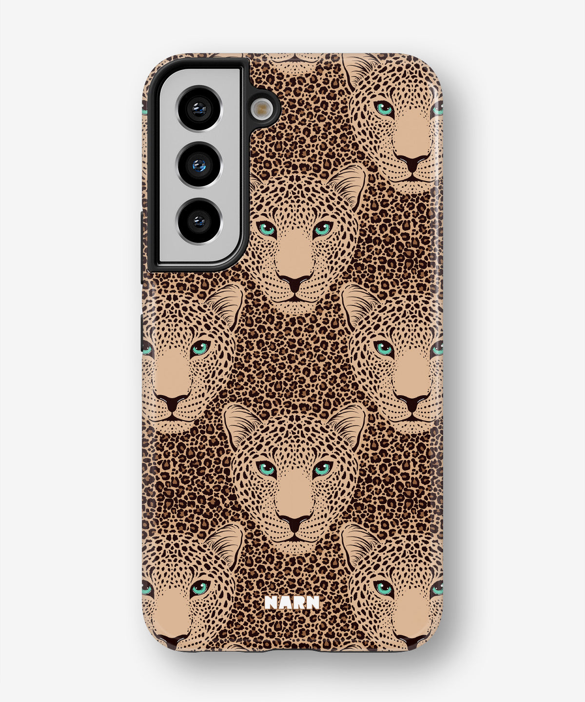 Samsung Galaxy S21 FE Tough Case – Leopard Gaze - View 1