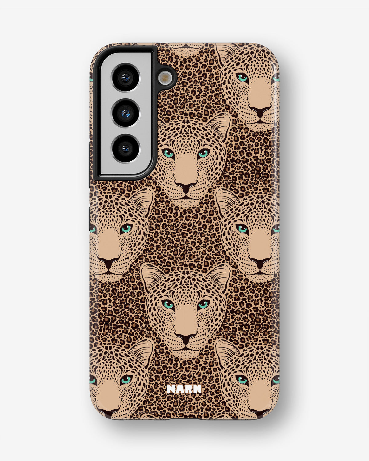 Samsung Galaxy S21 FE Tough Case – Leopard Gaze - View 1