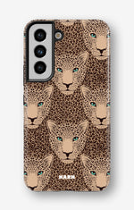 Samsung Galaxy S21 FE Tough Case – Leopard Gaze - View 1