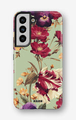 Samsung Galaxy S21 FE Tough Case – Pansy Pansy - View 1