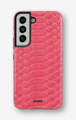 Samsung Galaxy S21 FE Tough Case – Pink Snake - View 1