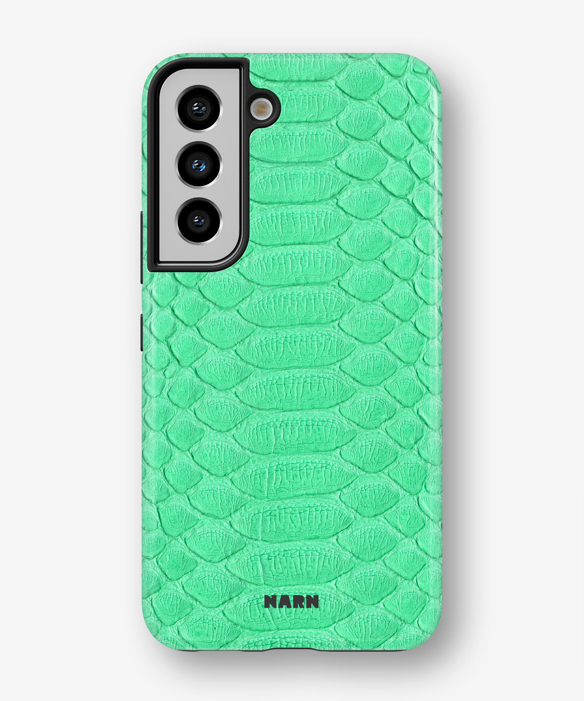 Samsung Galaxy S21 FE Tough Case – Turquoise Snake - View 1