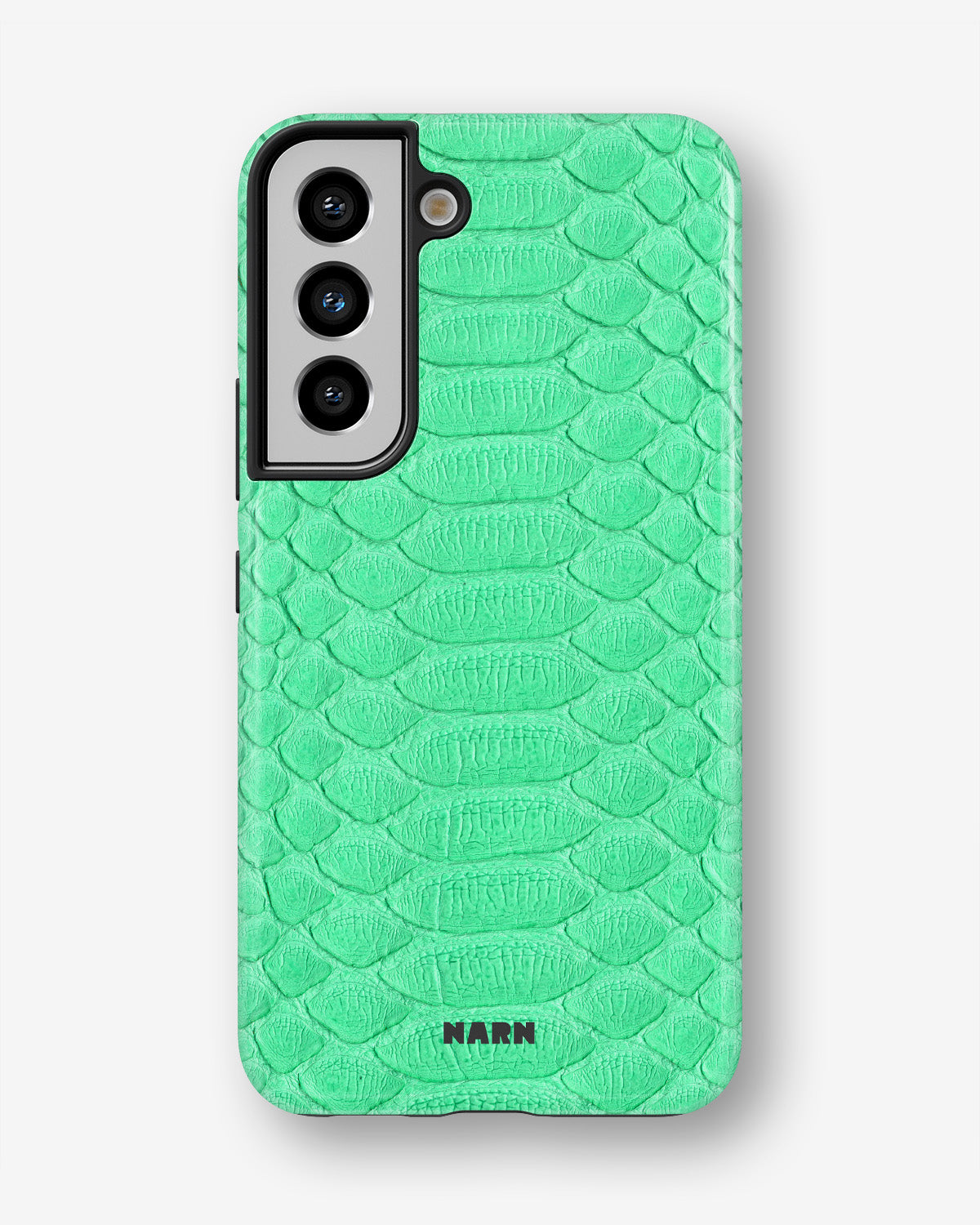 Samsung Galaxy S21 FE Tough Case – Turquoise Snake - View 1