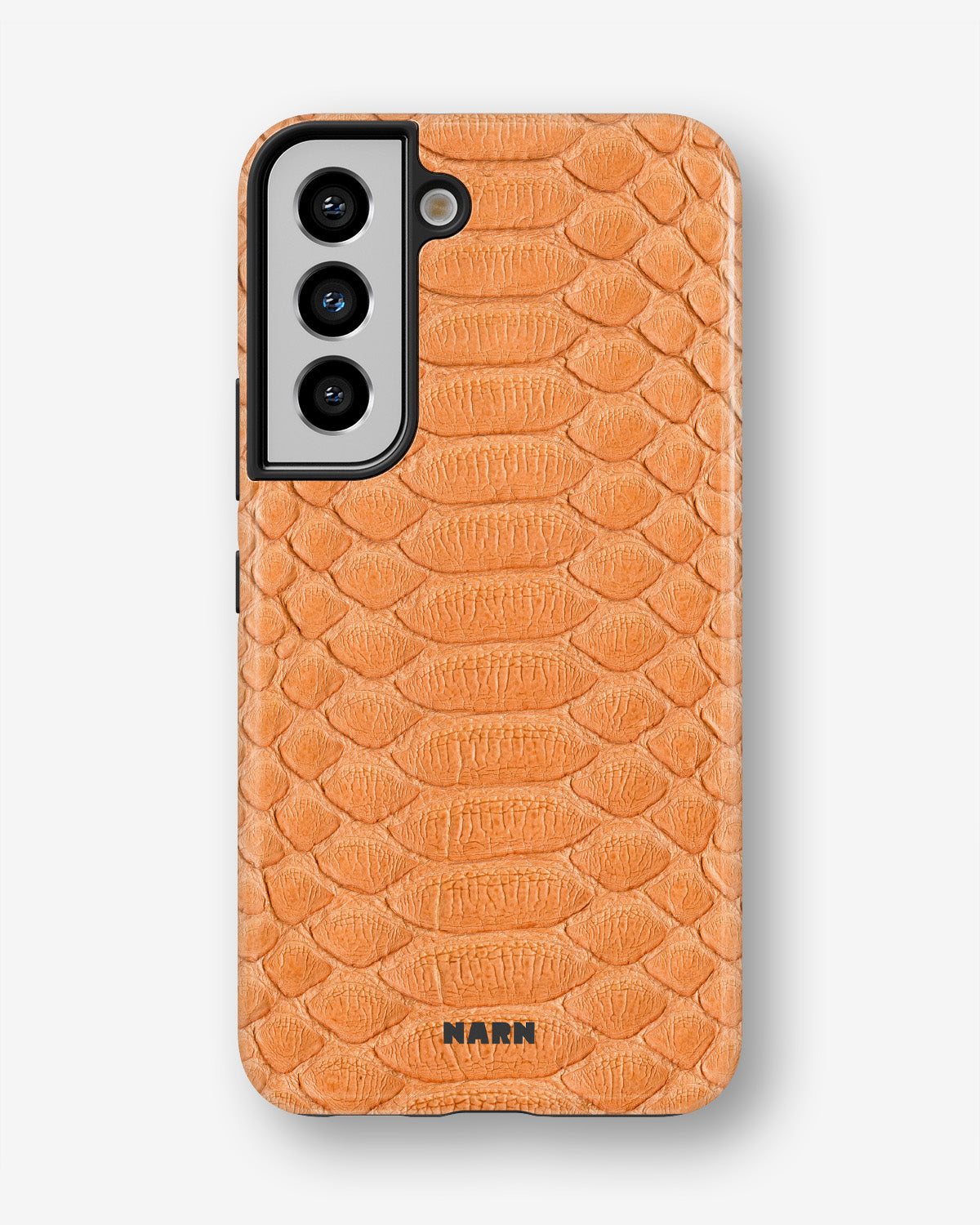 Samsung Galaxy S21 FE Tough Case – Orange Snake - View 1