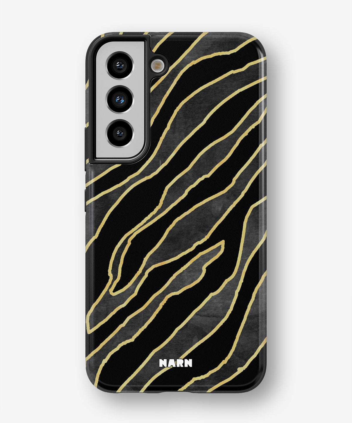 Samsung Galaxy S21 FE Tough Case – Golden Zebra - View 1