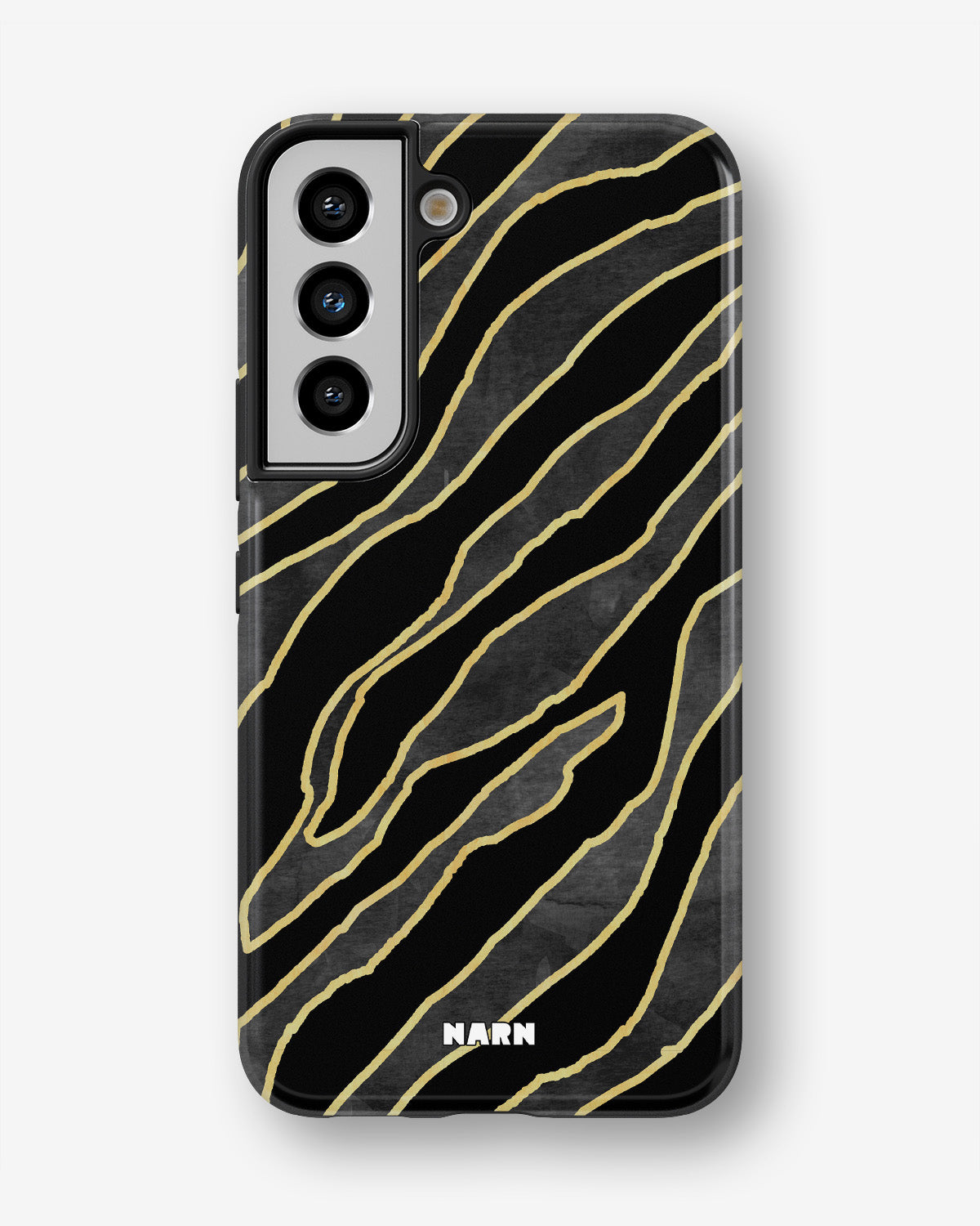 Samsung Galaxy S21 FE Tough Case – Golden Zebra - View 1