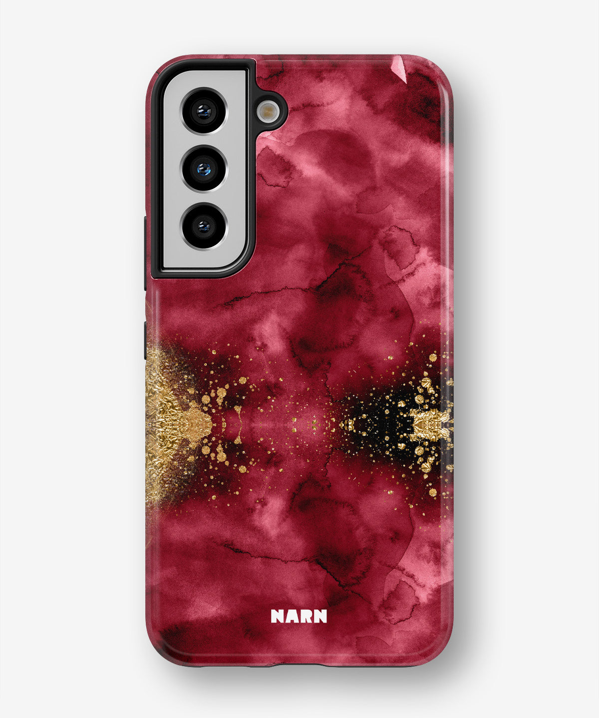 Samsung Galaxy S21 FE Tough Case – Burgendy Shimmer - View 1