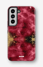 Samsung Galaxy S21 FE Tough Case – Burgendy Shimmer - View 1