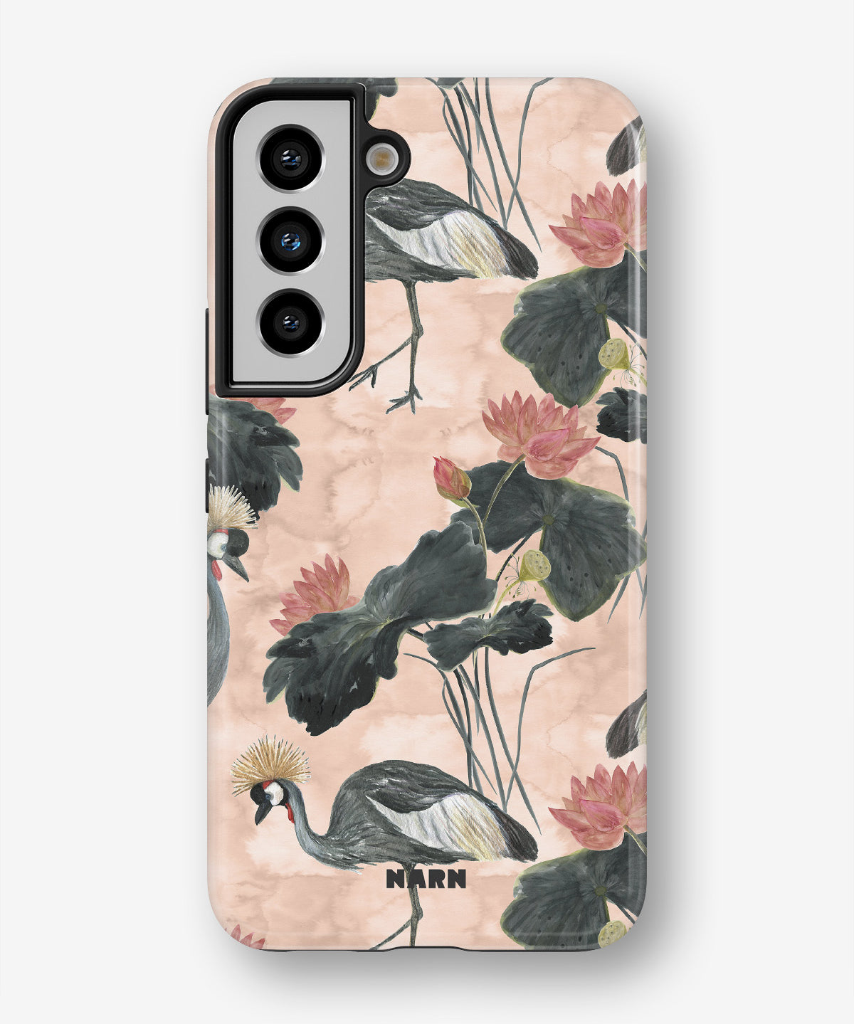 Samsung Galaxy S21 FE Tough Case – Crowned Bird - View 1