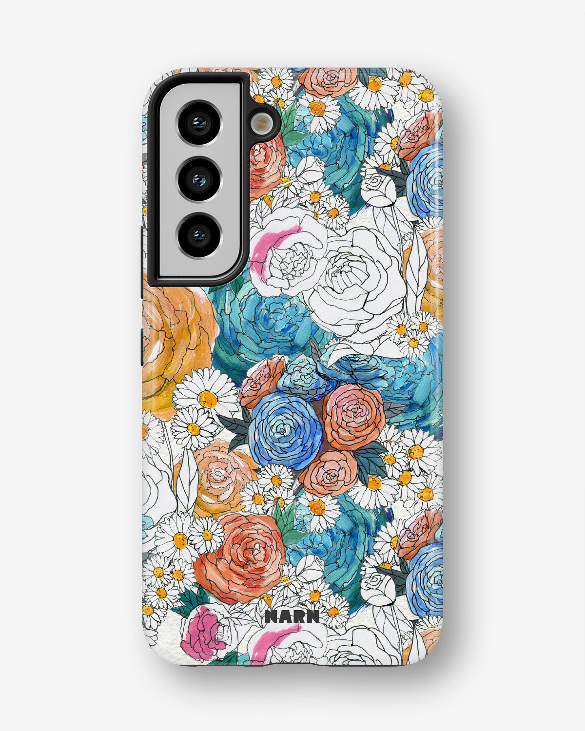 Samsung Galaxy S21 FE Tough Case – Midsommer - View 1