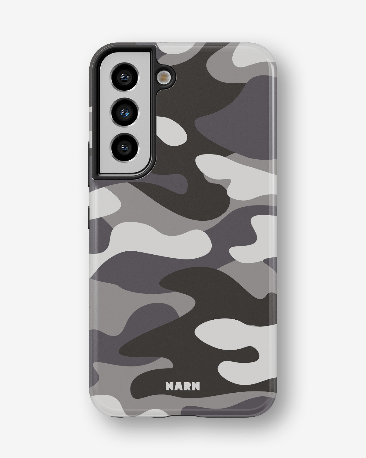 Samsung Galaxy S21 FE Tough Case – Grey Camo - View 1
