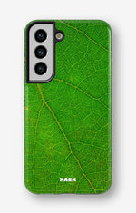 Samsung Galaxy S21 FE Tough Case – Green Leafy - View 1
