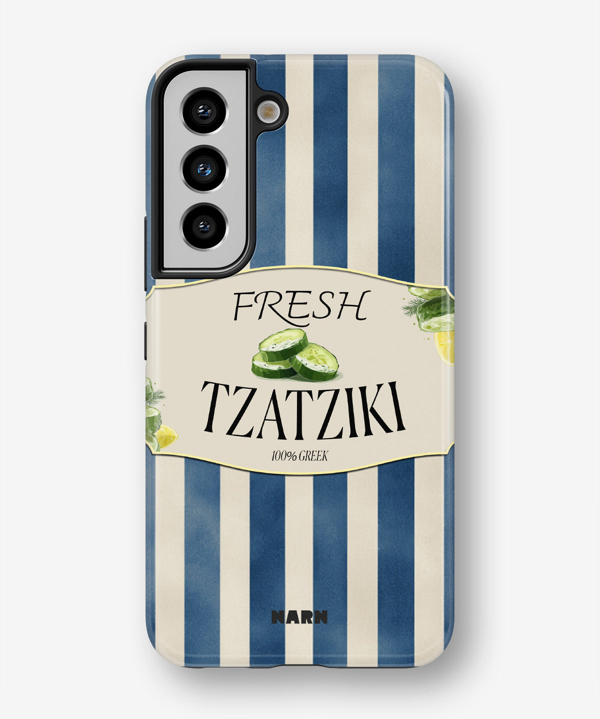 Samsung Galaxy S21 FE Tough Case – Greek Blues - View 1