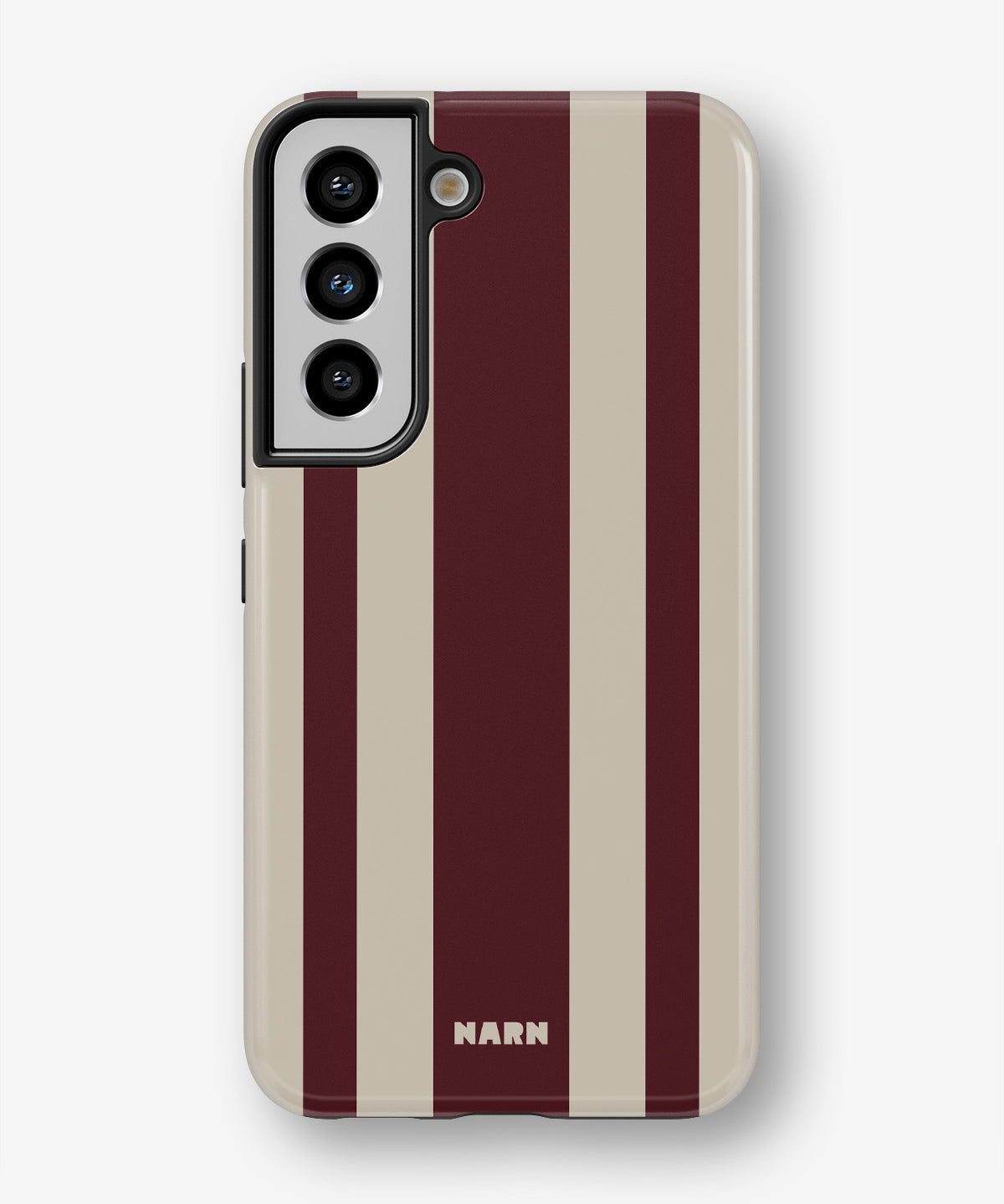 Samsung Galaxy S21 FE Tough Case – Bordeaux Stripe - View 1
