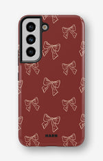 Samsung Galaxy S21 FE Tough Case – Cherry Bows - View 1