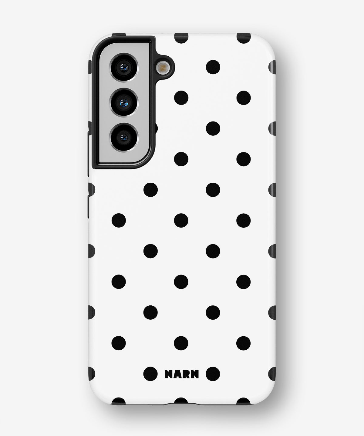 Samsung Galaxy S21 FE Tough Case – Mono Dots - View 1