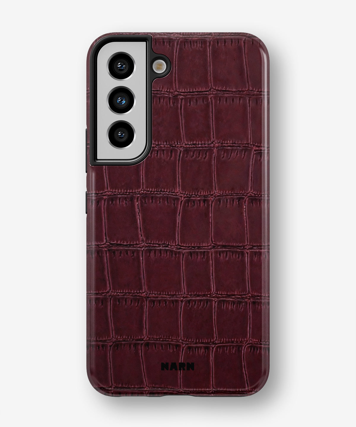Samsung Galaxy S21 FE Tough Case – Rouge Croc - View 1