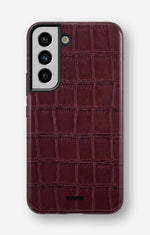 Samsung Galaxy S21 FE Tough Case – Rouge Croc - View 1
