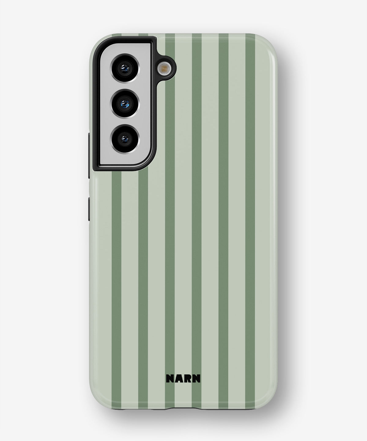 Samsung Galaxy S21 FE Tough Case – Sage Stripes - View 1