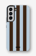 Samsung Galaxy S21 FE Tough Case – Bistro Stripes - View 1