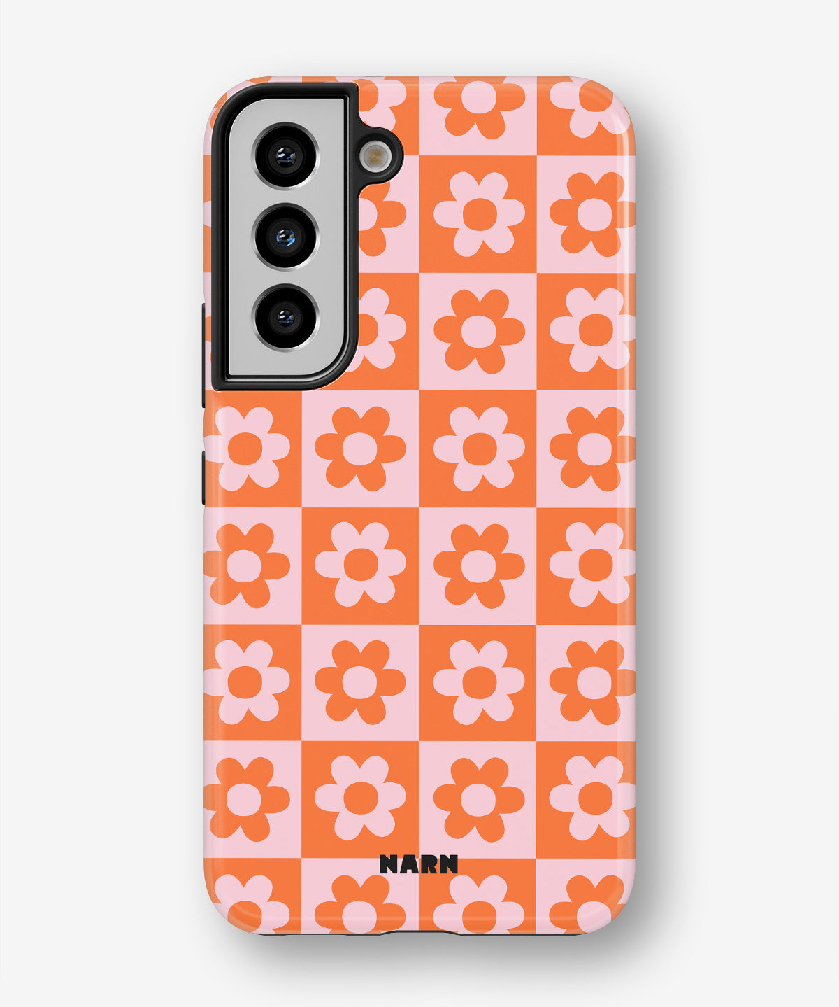 Samsung Galaxy S21 FE Tough Case – Peach Petals - View 1
