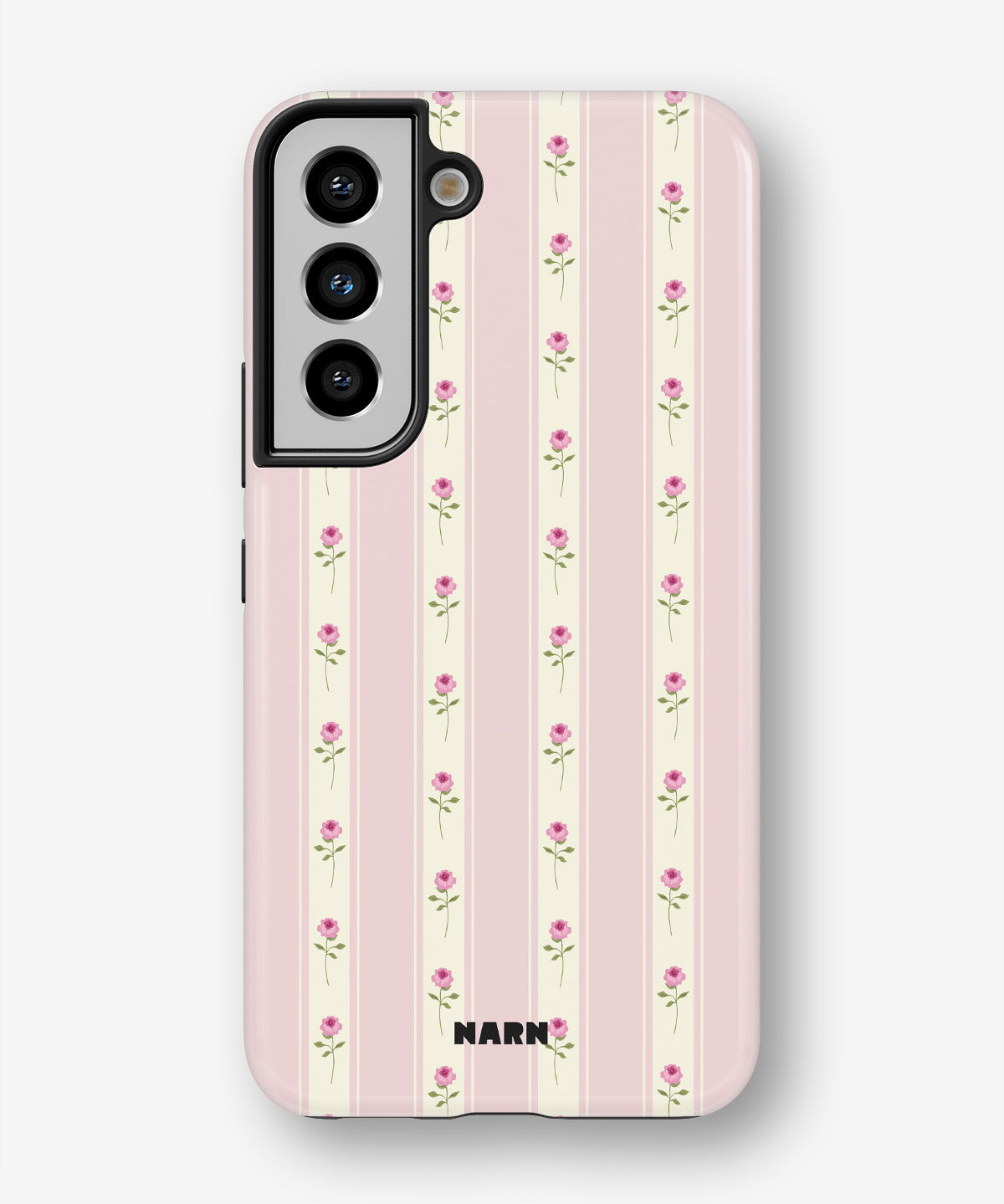 Samsung Galaxy S21 FE Tough Case – Rose Lines - View 1