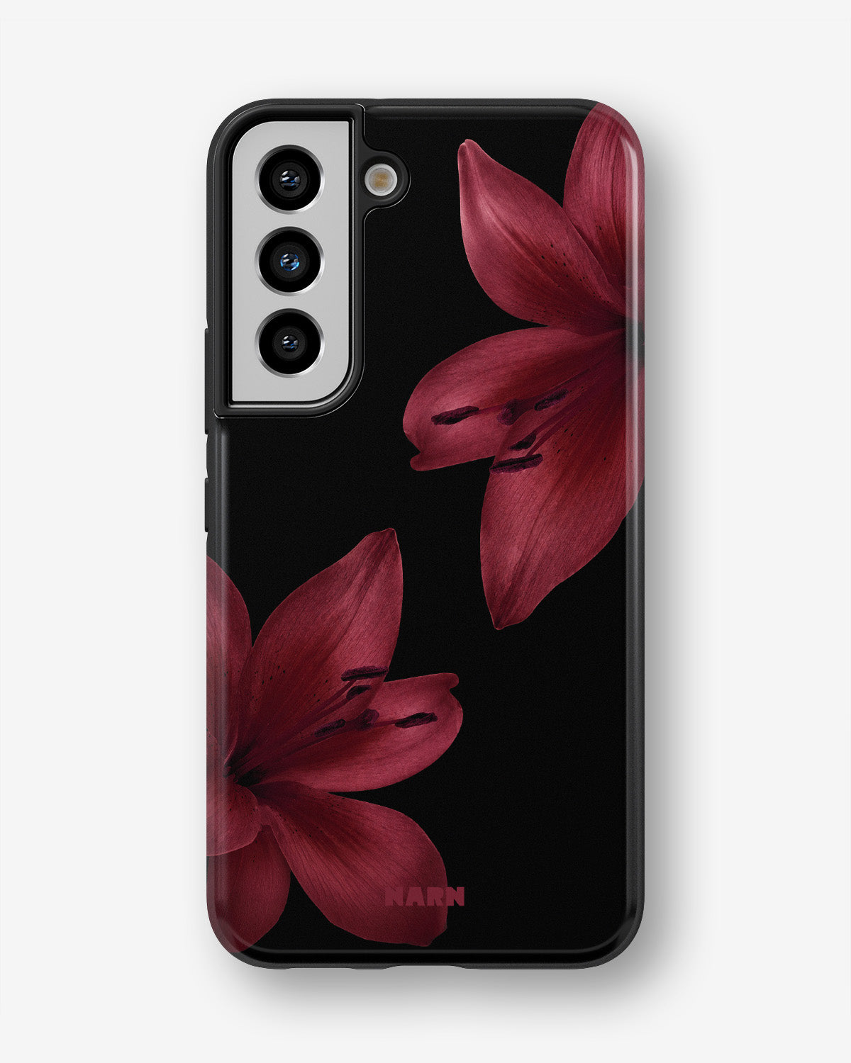 Samsung Galaxy S21 FE Tough Case – Ruby Lily - View 1