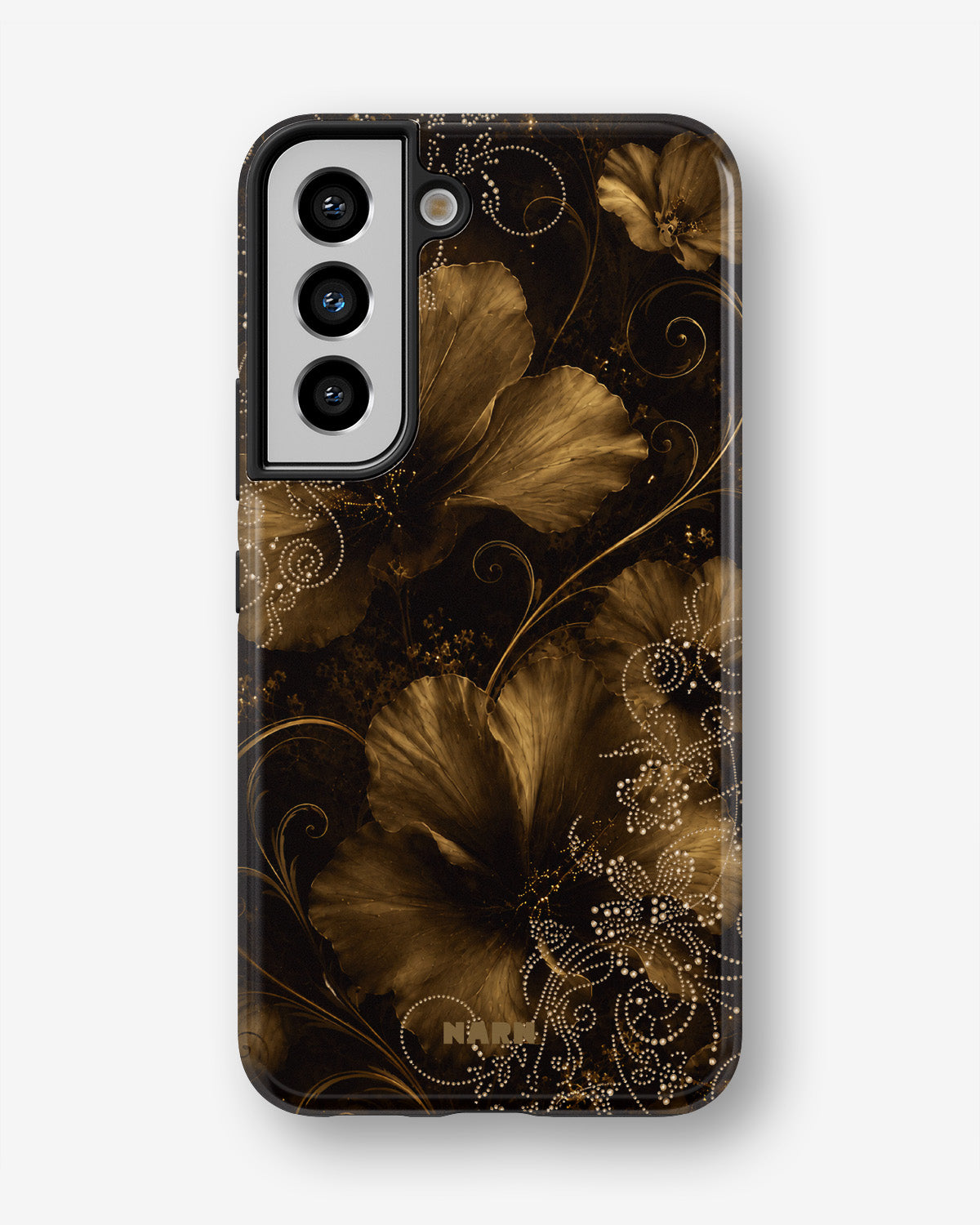 Samsung Galaxy S21 FE Tough Case – Bloom Noir - View 1