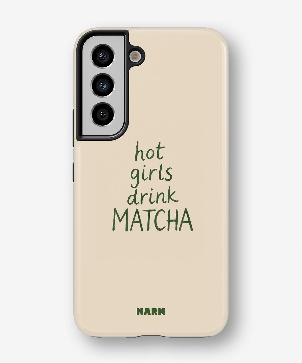Samsung Galaxy S21 FE Tough Case – Drink Matcha - View 1