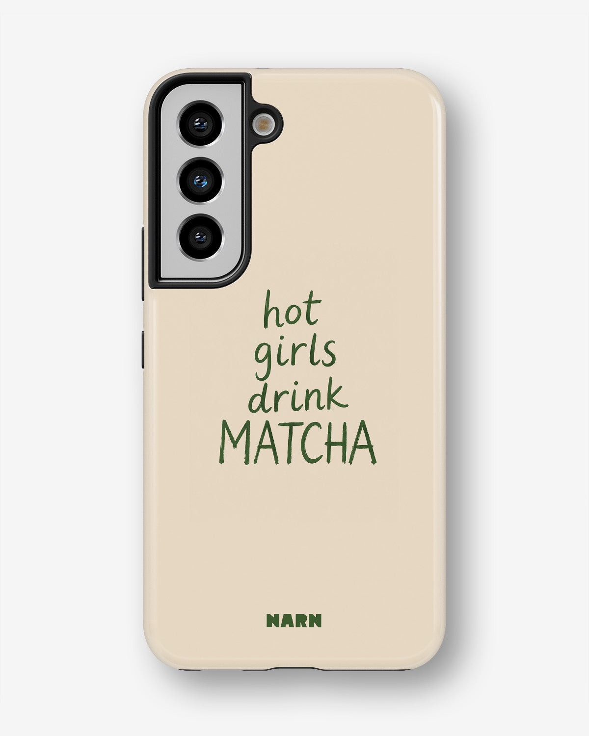 Samsung Galaxy S21 FE Tough Case – Drink Matcha - View 1