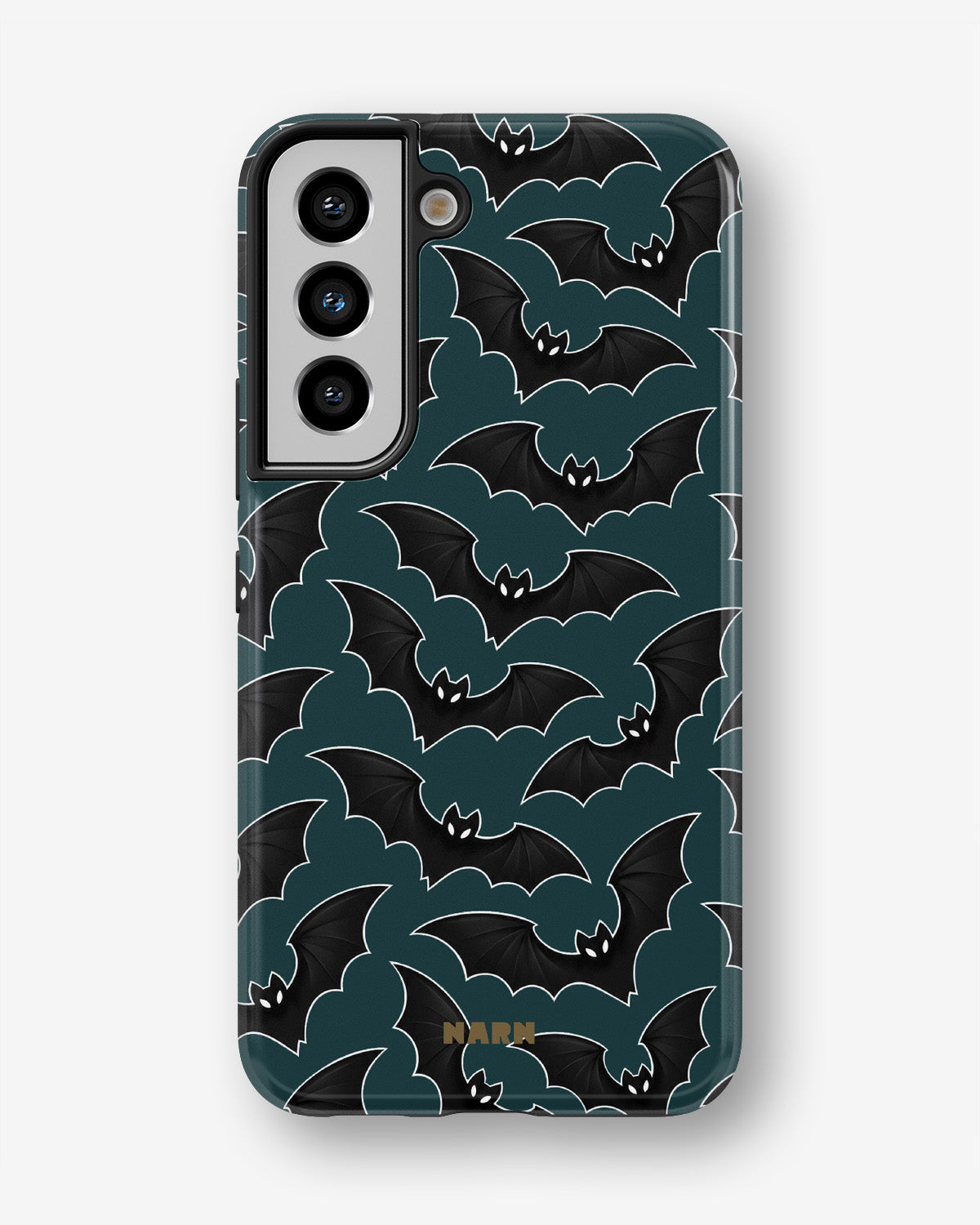 Samsung Galaxy S21 FE Tough Case – Midnight Bats - View 1
