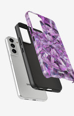 Samsung Galaxy S21 FE Tough Case – Lavender Crystals - View 2