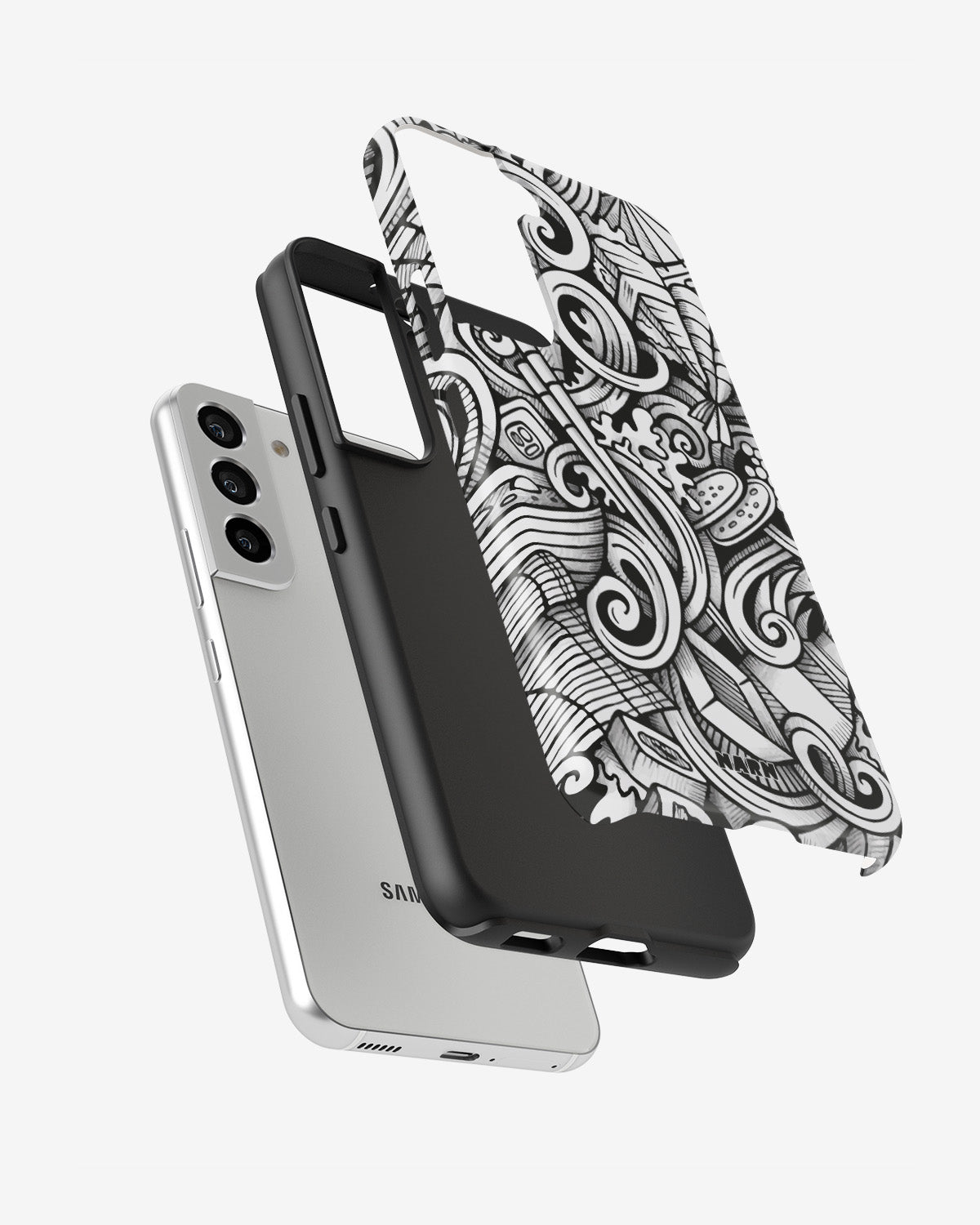 Samsung Galaxy S21 FE Tough Case – Japanese Pattern - View 2