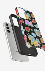 Samsung Galaxy S21 FE Tough Case – Cute Stickers - View 2