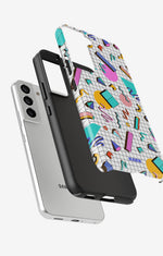 Samsung Galaxy S21 FE Tough Case – 80s Memphis - View 2