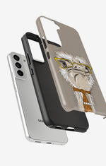 Samsung Galaxy S21 FE Tough Case – Hipster Ostrich - View 2
