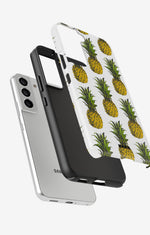 Samsung Galaxy S21 FE Tough Case – Pineapple Bliss - View 2