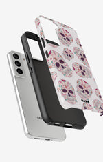 Samsung Galaxy S21 FE Tough Case – Calavera Skulls - View 2