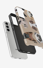 Samsung Galaxy S21 FE Tough Case – Cute Dogs - View 2