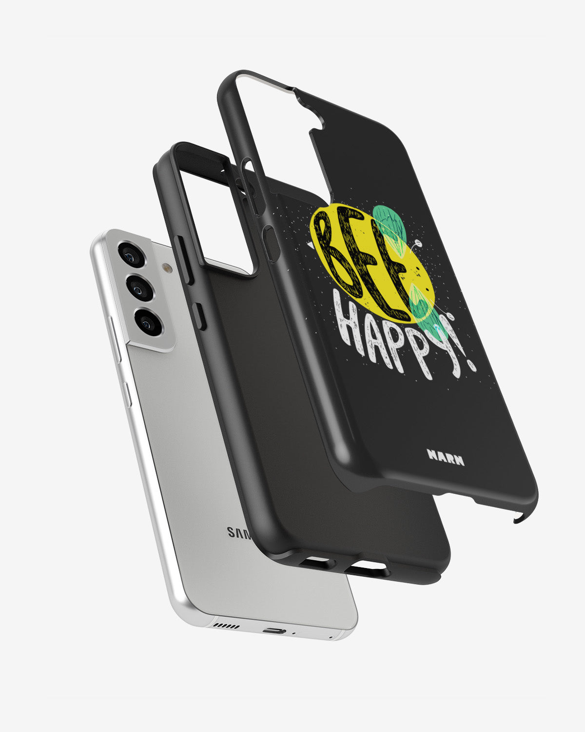 Samsung Galaxy S21 FE Tough Case – BEE Happy - View 2