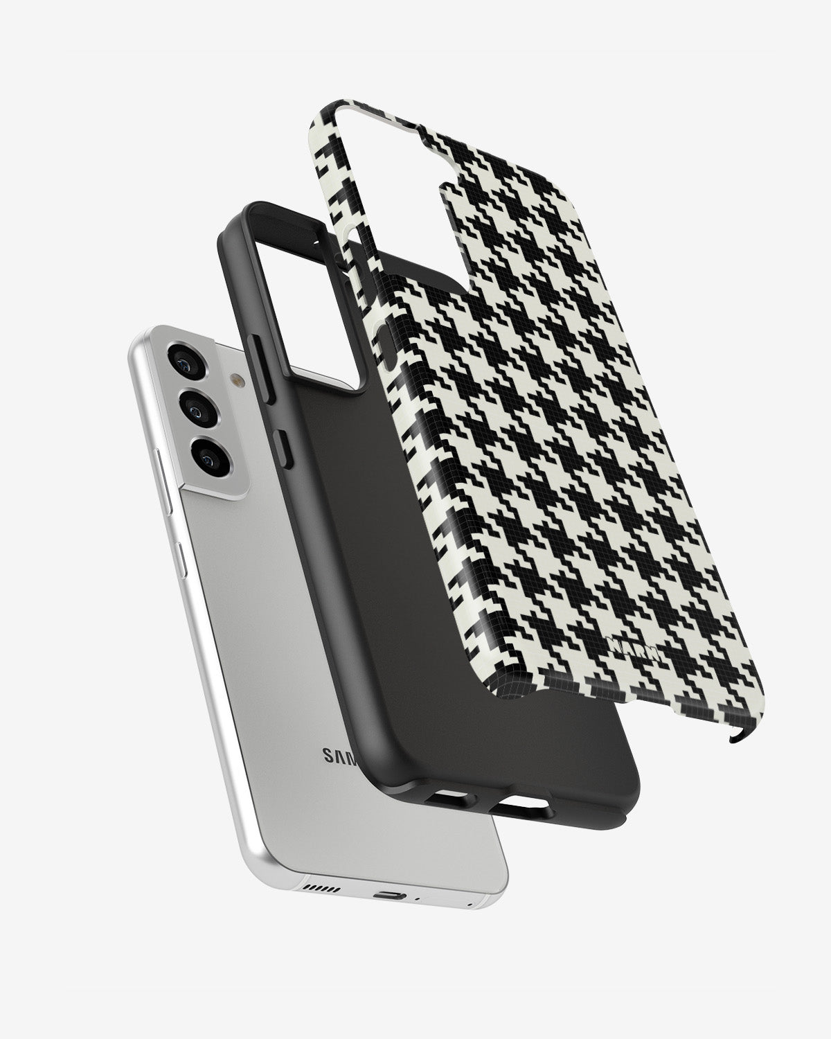 Samsung Galaxy S21 FE Tough Case – Houndstooth - View 2