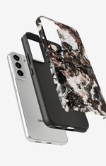 Samsung Galaxy S21 FE Tough Case – Marble Brown - View 2