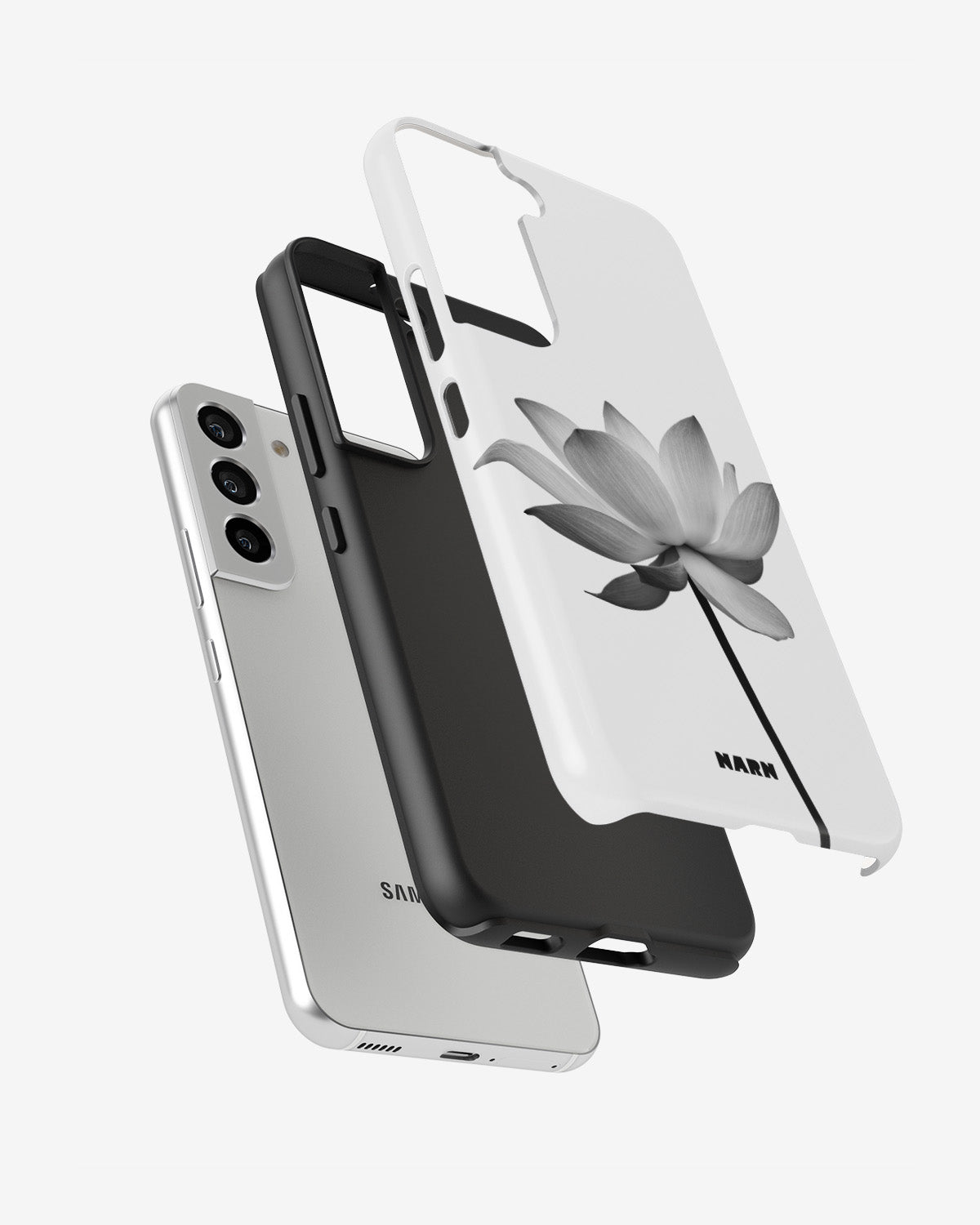 Samsung Galaxy S21 FE Tough Case – Lotus - View 2