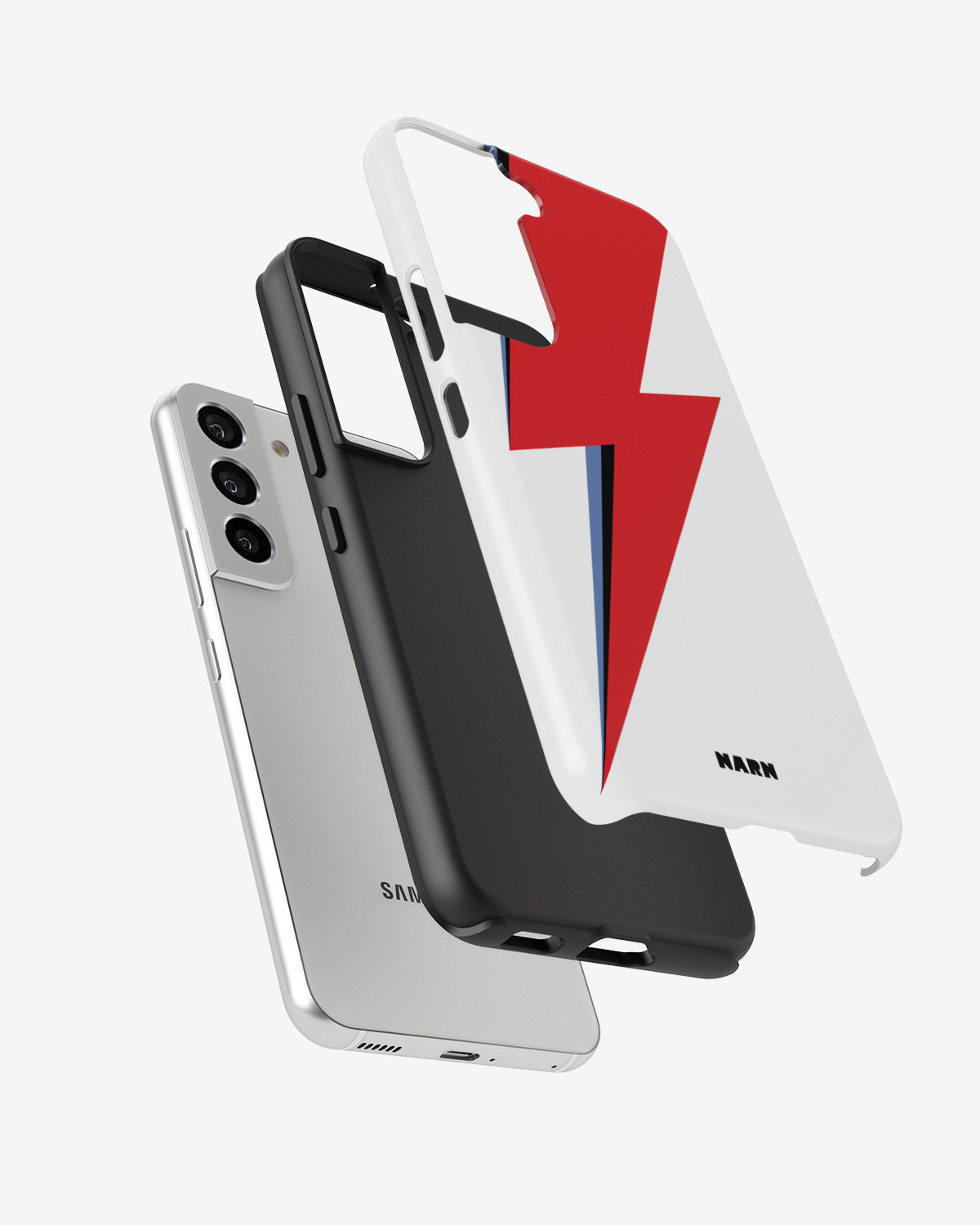 Samsung Galaxy S21 FE Tough Case – White Bowie  - View 2