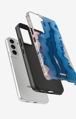 Samsung Galaxy S21 FE Tough Case – Blue Agate - View 2